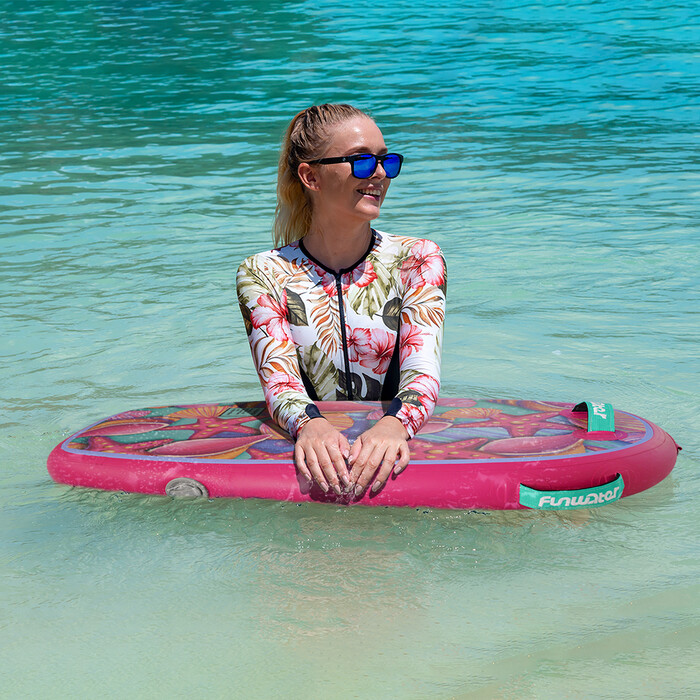 Kid Inflatable Paddle Board Bodyboard - Red Starfish - Australia