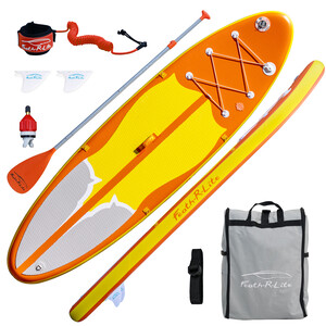 Inflatable Surfing Paddle Board 11' - Orange - Australia